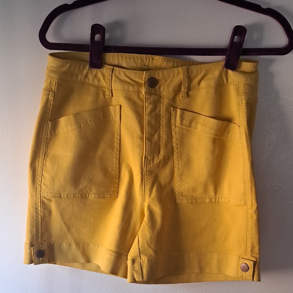 Yellow Women's Shorts